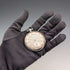1839 British antique pocket watch with decorative dial and key winding mechanism, 52mm diameter, in good working order