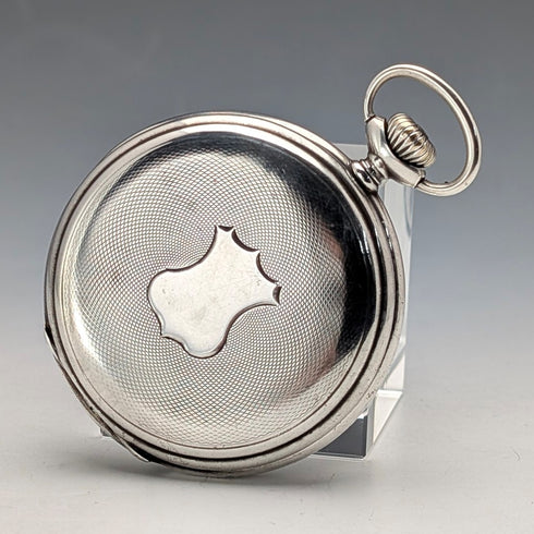 1931年頃 ヴィンテージ ロンジン 懐中時計 銀側ハンターケース 整備済