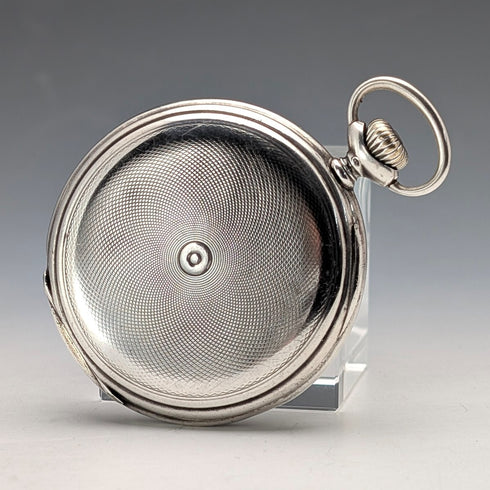 1931年頃 ヴィンテージ ロンジン 懐中時計 銀側ハンターケース 整備済