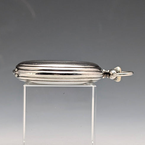 1931年頃 ヴィンテージ ロンジン 懐中時計 銀側ハンターケース 整備済