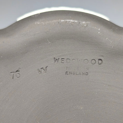 1976年英國韋奇伍德黑碧玉首飾盒,附蓋,盒裝