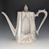 Antique British silver plate coffee pot, circa 1887, Mappin & Webb