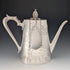 Antique British silver plate coffee pot, circa 1887, Mappin & Webb