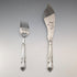 Antique British silver-plated fish server pair by Harrison Brothers & Howson