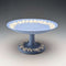 Vintage British Wedgwood Jasperware Tazza in Pale Blue