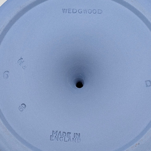 Vintage British Wedgwood Jasperware Tazza in Pale Blue