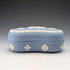 Vintage British Wedgwood Jasperware Heart-Shaped Trinket Box, Pale Blue, with Box and Instructions