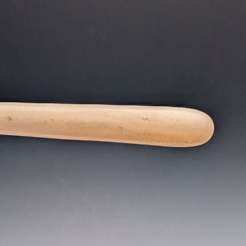 1900 British Antique Small Fork with Mother-of-Pearl Handle and Pure Silver Blade, William Devenport