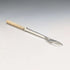 1922 British Antique Small Fork with Mother-of-Pearl Handle and Pure Silver Blade, Adie & Lovekin Ltd