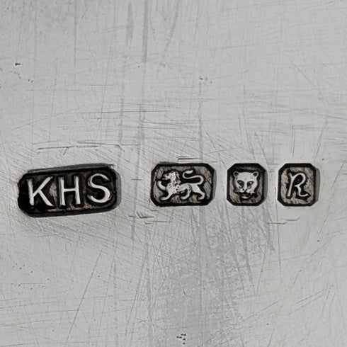 英国ヴィンテージ 純銀製 小型トリンケットボックス 79g Keith Smith