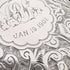 1886 British Antique Sterling Silver Double-Opening Small Card Case, 64g, William Oliver