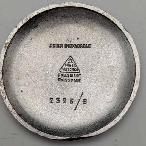 約1943年歐米茄(Omega)2325/8型男士機械腕錶,「Jumbo」錶盤,綠色錶帶,走時良好