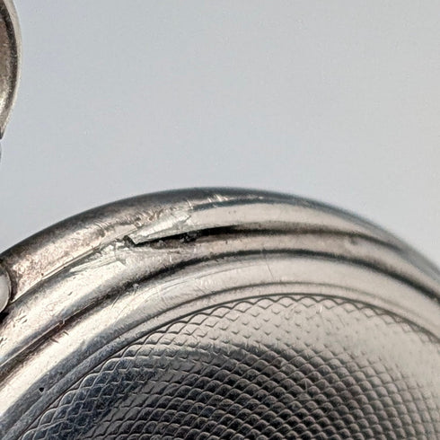 1931年頃 ヴィンテージ ロンジン 懐中時計 銀側ハンターケース 整備済