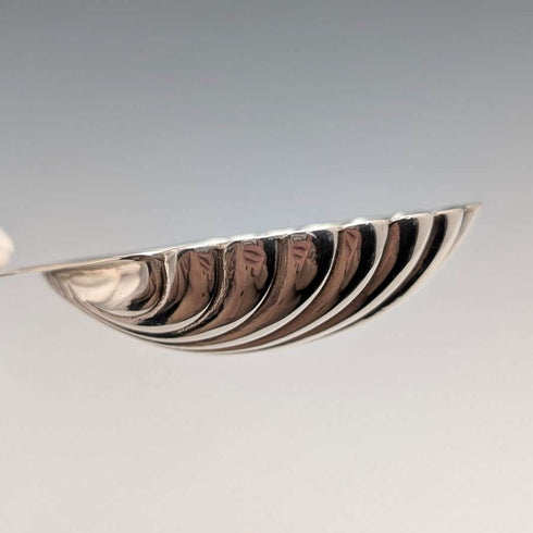 1978 British Vintage Sterling Silver Tea Caddy Spoon, 20.5g, A Chick & Sons Ltd, Case Included