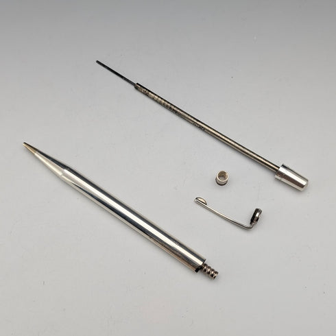 1962年 英国ヴィンテージ ヤード・オ・レッド 純銀製 推進式シャープペンシル ケース入り