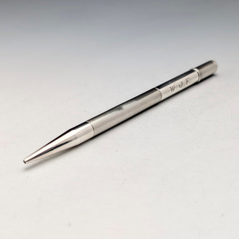 1947年 英国ヴィンテージ 純銀製 推進式ペンシル William Manton