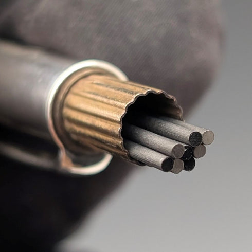 1947年 英国ヴィンテージ 純銀製 推進式ペンシル William Manton