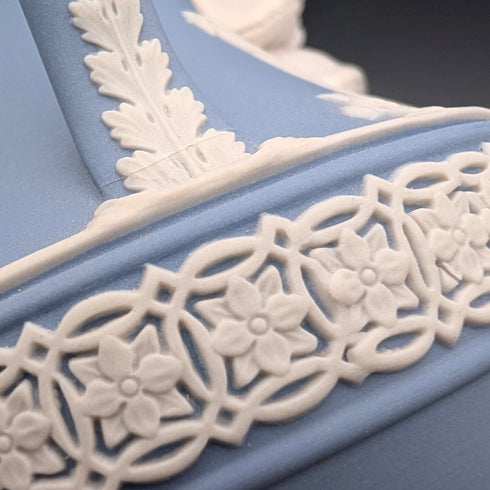 英国ヴィンテージ ウェッジウッド ジャスパーウェア製 ジャグ 箱・カタログ付き