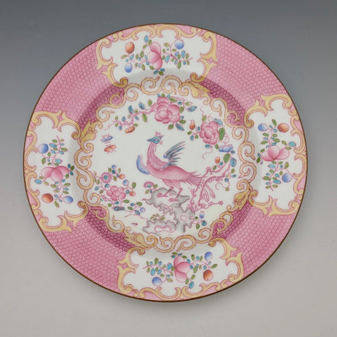 1920年代 英国ミントン ティーカップトリオ ピンクコカトリス マイヤー・エンポーリアム特注品⑤