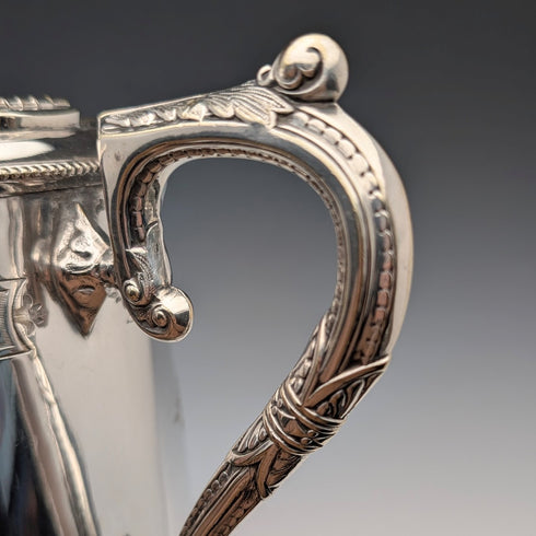 1900年頃 英国アンティーク シルバープレート製 ティーセット Mappin&Webb