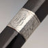 1934 British Vintage Square Shaft, Curved Handle, Sterling Silver Ornamented Walking Stick, 85cm, J Howell & Co.