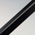 1934 British Vintage Square Shaft, Curved Handle, Sterling Silver Ornamented Walking Stick, 85cm, J Howell & Co.