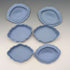 British Vintage Wedgwood Jasperware Box Trio in Pale Blue