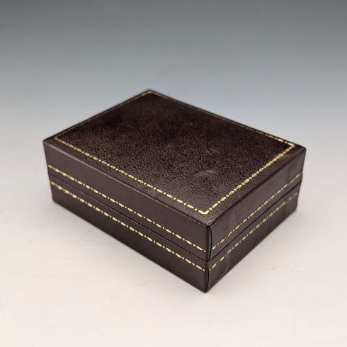 1979年 英国ヴィンテージ 純銀台座 カフリンクス カフスボタン Dunhill ケース入