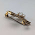 Antique 9ct Gold & Pearl Grape Brooch in Case