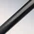 1927 British Antique Black Shaft Horn Handle Sterling Silver Walking Stick 84cm