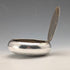 1912 British Antique Sterling Silver Pebble-Shaped Snuff Box, 78g, Walker & Hall