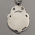 1920 British Antique Sterling Silver Double Albert Chain, 49g, Sterling Silver Medal Fob