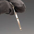 1920 British Antique Sterling Silver Double Albert Chain, 49g, Sterling Silver Medal Fob