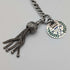 Circa 1897 British Antique Sterling Silver Albertina 25g Sterling Silver Tassel Fob