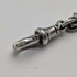 Circa 1897 British Antique Sterling Silver Albertina 25g Sterling Silver Tassel Fob