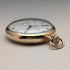 Circa 1935 Vintage Omega Pocket Watch, Gold-Plated Open Face, Denison Case, Working Condition: Excellent