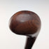 British Vintage Marquetry Brown Shaft Sunday Walking Stick, 87cm