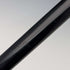 1902 British Antique Black Shaft Horn Handle Sterling Silver Decorated Walking Stick 90cm