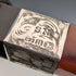 1894 British Antique Sterling Silver Estate Pipe in Case