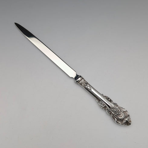 Circa 1968 American Vintage Sterling Silver Letter Opener with Case, Excellent Condition, Wallace