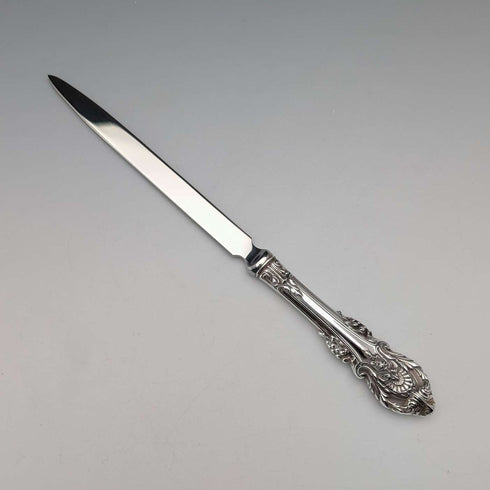 1968年頃 米国ヴィンテージ 純銀製ハンドル レターオープナー ケース入 極美品 Wallace