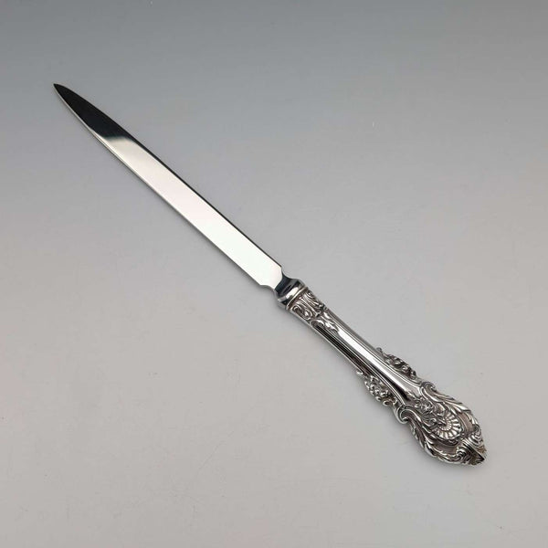1968年頃 米国ヴィンテージ 純銀製ハンドル レターオープナー ケース入 極美品 Wallace