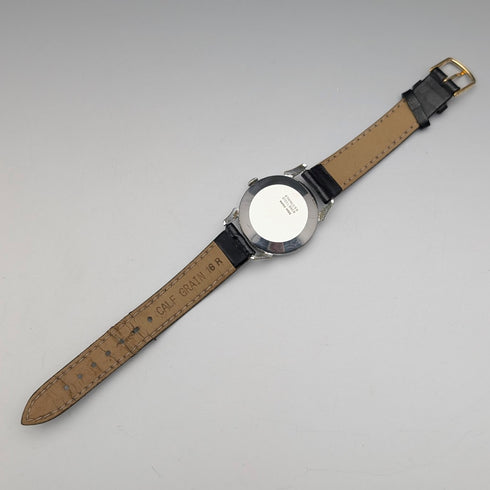 英國古董 JW Benson 男士機械腕錶,合金錶殼,15 鑽,走時良好