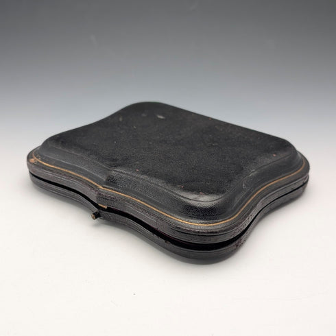 1897 British Antique Sterling Silver Teaspoons, Set of 6, 60g, Josiah Williams, with Case