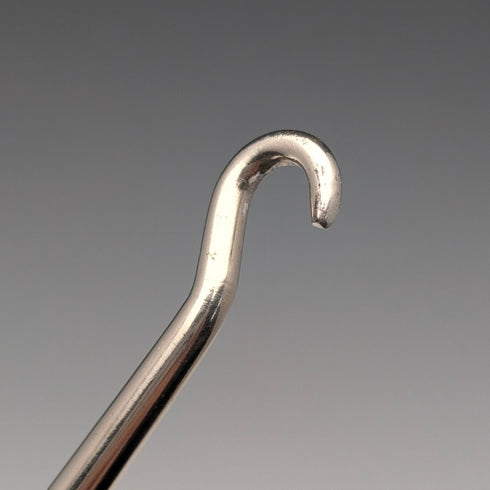 1903 年英國古董純銀鞋拔,附紐帶鉤,WJ Myatt & Co.