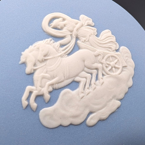 British Vintage Wedgwood Jasperware Bean-Shaped Box Trio