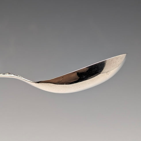 1905年 英国アンティーク 純銀製 ティーキャディースプーン 14.2g Levi&Salaman