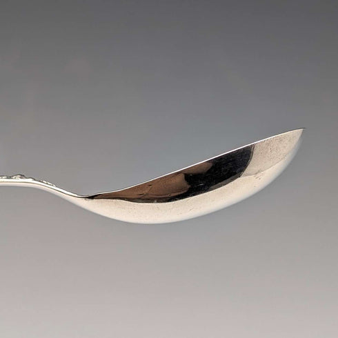 1905 British Antique Sterling Silver Tea Caddy Spoon, 14.2g, Levi & Salaman