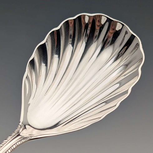 1978 British Vintage Sterling Silver Tea Caddy Spoon, 14.2g, Da-mar Silverware