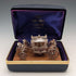 1977 British Sterling Silver Gold State Coach Miniature, 72g, Toye, Kenning & Spencer, with case